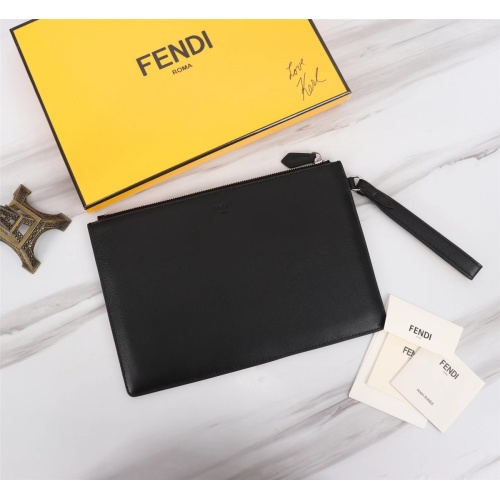 Replica Fendi AAA Man Wallets #1160462 $102.00 USD for Wholesale