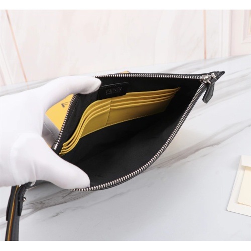 Replica Fendi AAA Man Wallets #1160462 $102.00 USD for Wholesale