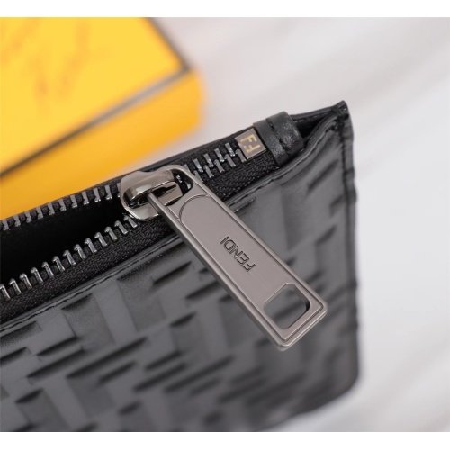 Replica Fendi AAA Man Wallets #1160463 $102.00 USD for Wholesale