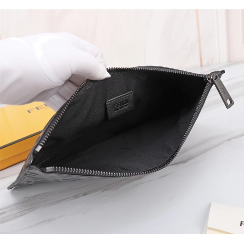 Replica Fendi AAA Man Wallets #1160463 $102.00 USD for Wholesale