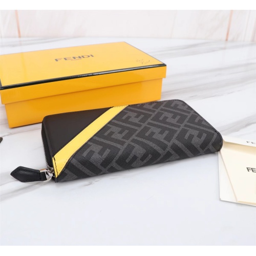 Replica Fendi AAA Quality Wallet For Unisex #1160476 $98.00 USD for Wholesale