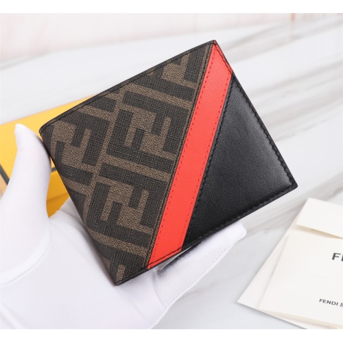 Replica Fendi AAA Quality Wallet For Unisex #1160478 $92.00 USD for Wholesale