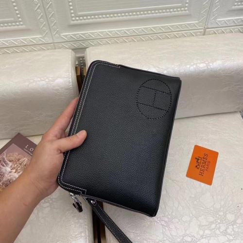 Replica Hermes AAA Man Wallets #1160964 $64.00 USD for Wholesale