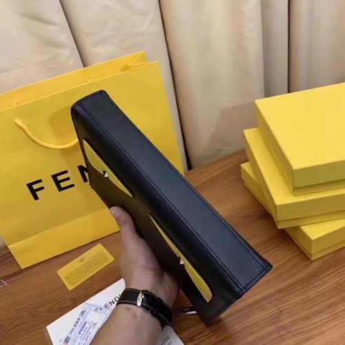 Replica Fendi AAA Man Wallets #1161080 $60.00 USD for Wholesale