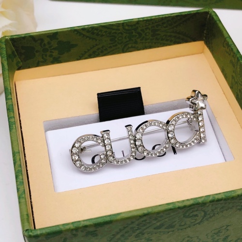 Replica Gucci Brooches For Women #1161560 $29.00 USD for Wholesale