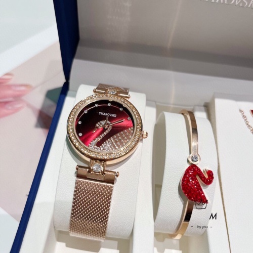 Replica SWAROVSKI Watches For Women #1162833 $38.00 USD for Wholesale