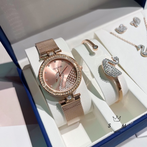 Replica SWAROVSKI Watches For Women #1162834 $38.00 USD for Wholesale