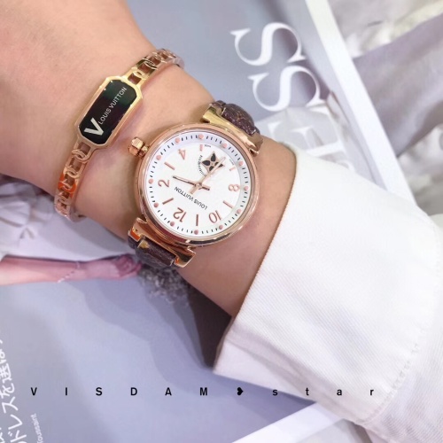 Replica Louis Vuitton Watches For Women #1162860 $42.00 USD for Wholesale