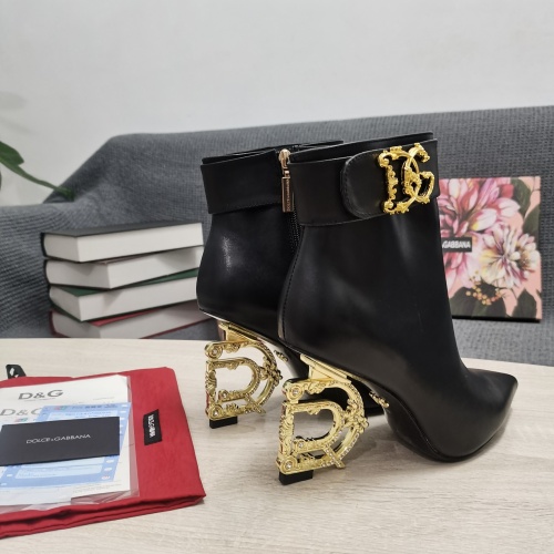 Replica Dolce & Gabbana D&G Boots For Women #1163108 $172.00 USD for Wholesale