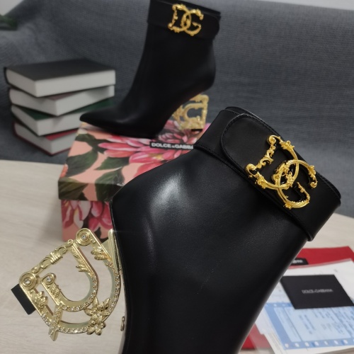 Replica Dolce & Gabbana D&G Boots For Women #1163108 $172.00 USD for Wholesale