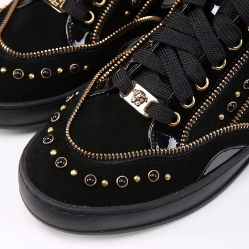 Replica Versace High Tops Shoes For Men #1163740 $82.00 USD for Wholesale