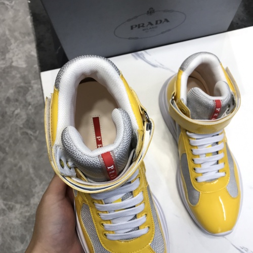 Replica Prada High Top Shoes For Men #1164159 $72.00 USD for Wholesale