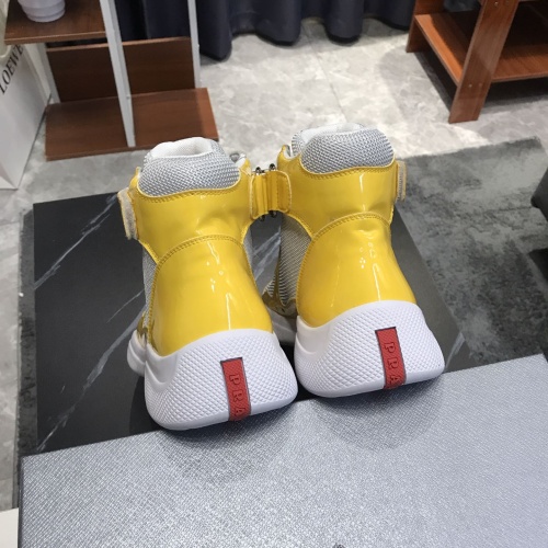 Replica Prada High Top Shoes For Men #1164159 $72.00 USD for Wholesale