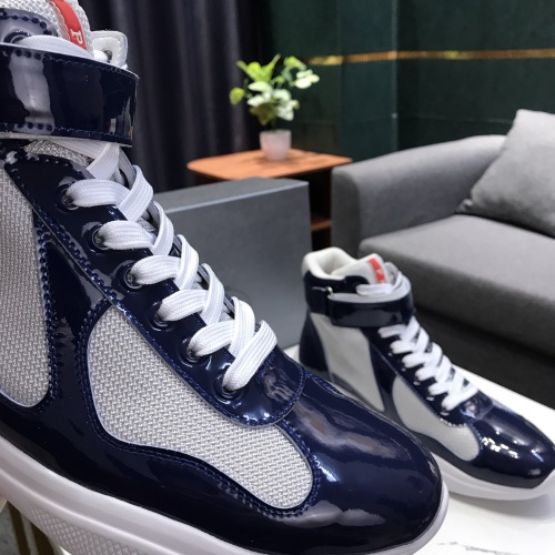 Replica Prada High Top Shoes For Men #1164161 $72.00 USD for Wholesale