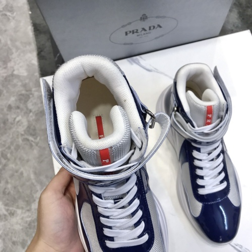 Replica Prada High Top Shoes For Men #1164161 $72.00 USD for Wholesale