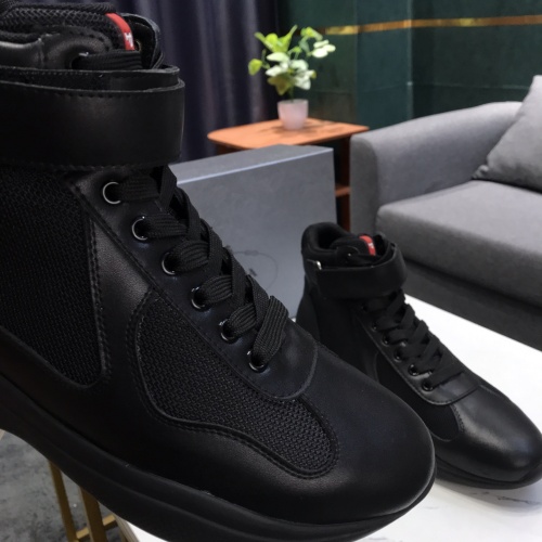 Replica Prada High Top Shoes For Men #1164163 $72.00 USD for Wholesale