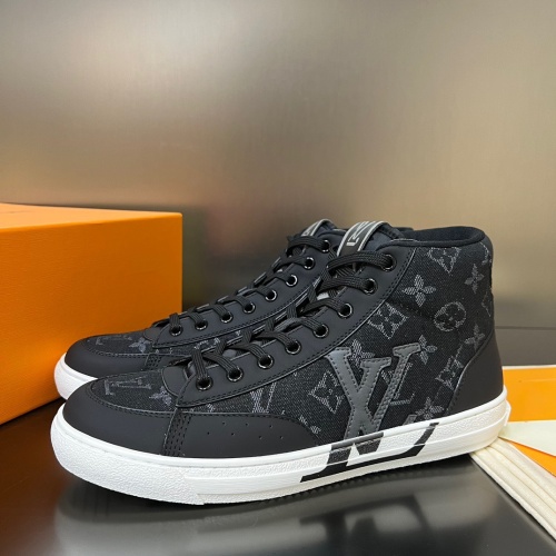 Louis Vuitton High Tops Shoes For Men #1164399 $76.00 USD, Wholesale Replica Louis Vuitton High Tops Shoes