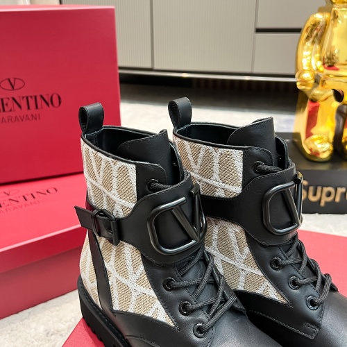 Replica Valentino Boots For Women #1164634 $112.00 USD for Wholesale