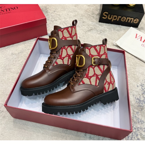 Replica Valentino Boots For Women #1164639 $112.00 USD for Wholesale