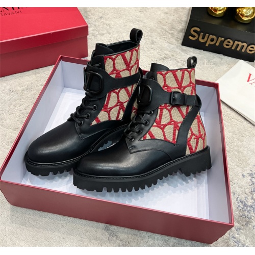 Replica Valentino Boots For Women #1164640 $112.00 USD for Wholesale