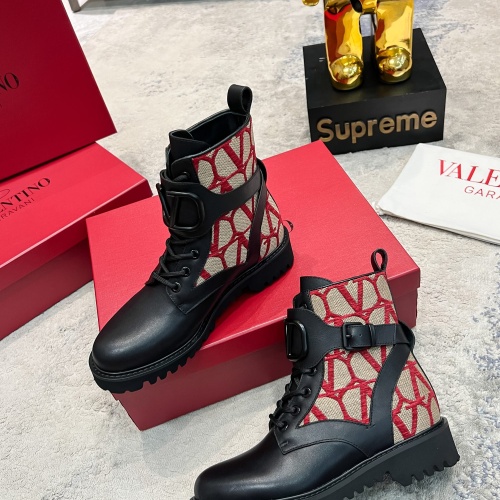 Replica Valentino Boots For Women #1164640 $112.00 USD for Wholesale