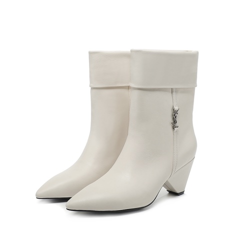 Replica Yves Saint Laurent YSL Boots For Women #1164699 $130.00 USD for Wholesale