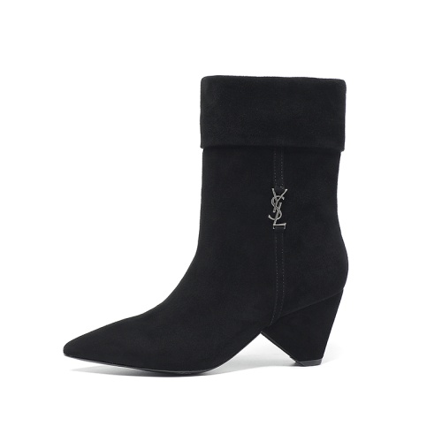 Replica Yves Saint Laurent YSL Boots For Women #1164703 $130.00 USD for Wholesale