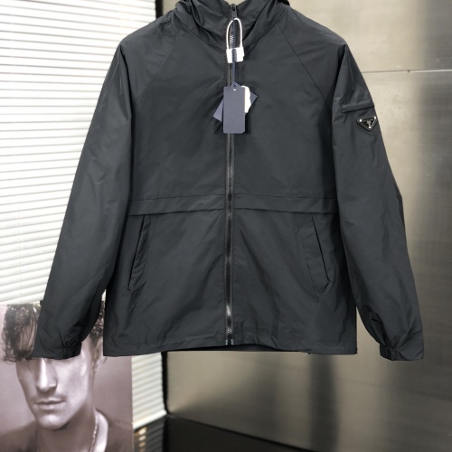 Prada Jackets Long Sleeved For Men #1167499 $96.00 USD, Wholesale Replica Prada Jackets