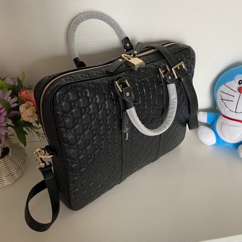 Replica Gucci AAA Man Handbags #1171876 $88.00 USD for Wholesale