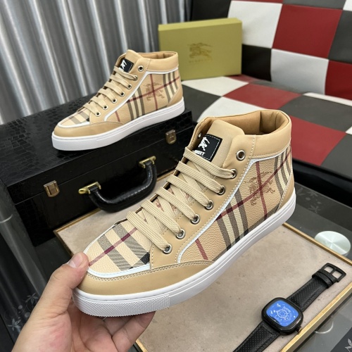 Burberry High Tops Shoes For Men #1172616 $80.00 USD, Wholesale Replica Burberry High Tops Shoes