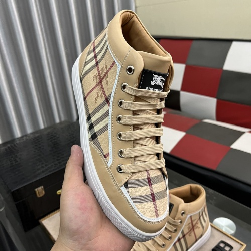 Replica Burberry High Tops Shoes For Men #1172616 $80.00 USD for Wholesale