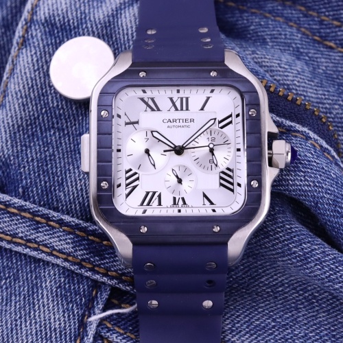 Replica Cartier AAA Quality Watches For Men #1172753 $175.00 USD for Wholesale