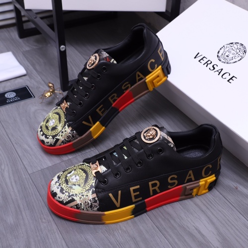 Versace Casual Shoes For Men #1173368 $72.00 USD, Wholesale Replica Versace Casual Shoes