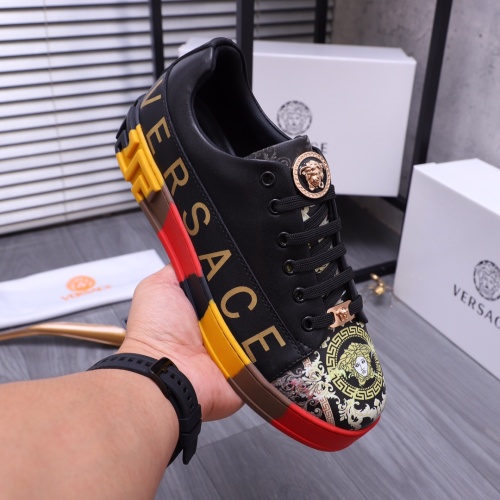 Replica Versace Casual Shoes For Men #1173368 $72.00 USD for Wholesale