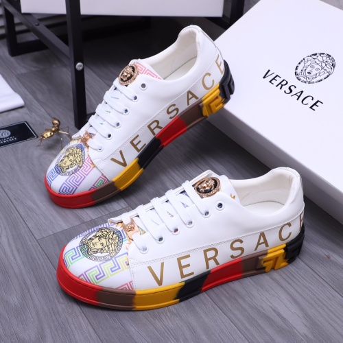 Versace Casual Shoes For Men #1173376 $72.00 USD, Wholesale Replica Versace Casual Shoes