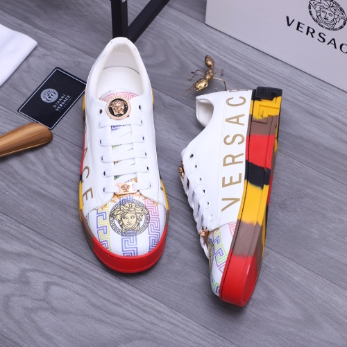 Replica Versace Casual Shoes For Men #1173376 $72.00 USD for Wholesale