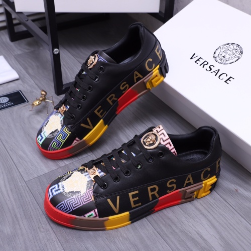 Versace Casual Shoes For Men #1173378 $72.00 USD, Wholesale Replica Versace Casual Shoes