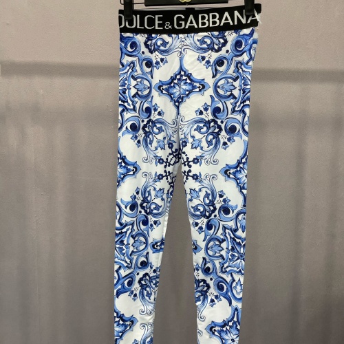 Replica Dolce & Gabbana D&G Yoga Tracksuits Sleeveless For Women #1173609 $60.00 USD for Wholesale