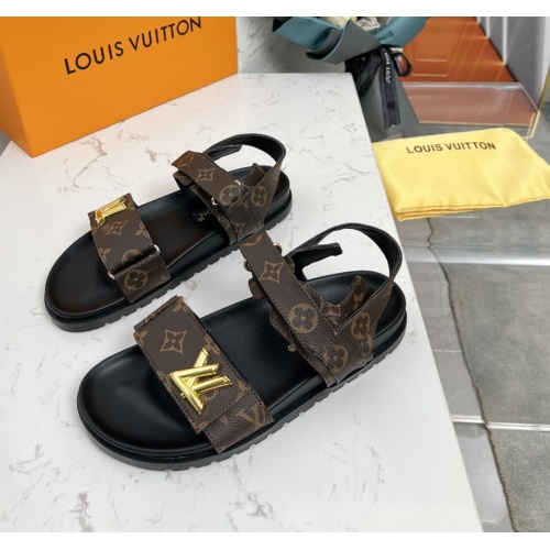 Louis Vuitton Sandal For Women #1174246 $76.00 USD, Wholesale Replica Louis Vuitton Sandal