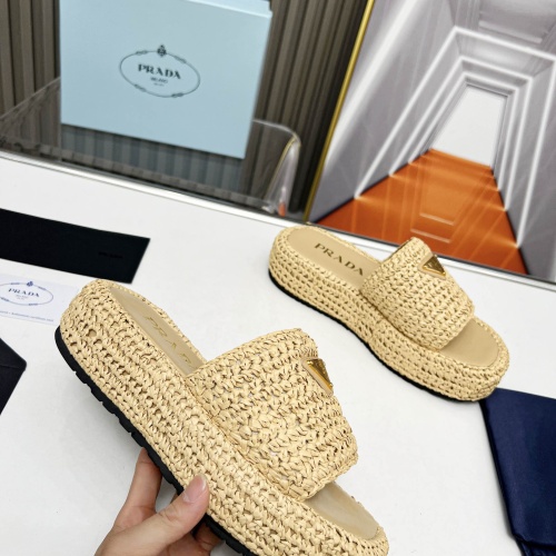 Replica Prada Slippers For Women #1174629 $92.00 USD for Wholesale