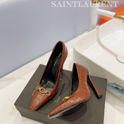 Replica Yves Saint Laurent YSL High-Heeled Shoes For Women #1174643 $115.00 USD for Wholesale