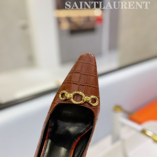 Replica Yves Saint Laurent YSL High-Heeled Shoes For Women #1174643 $115.00 USD for Wholesale