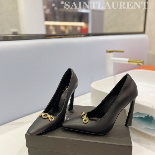 Replica Yves Saint Laurent YSL High-Heeled Shoes For Women #1174650 $115.00 USD for Wholesale