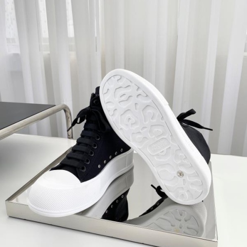 Replica Alexander McQueen High Tops Shoes For Women #1174902 $96.00 USD for Wholesale