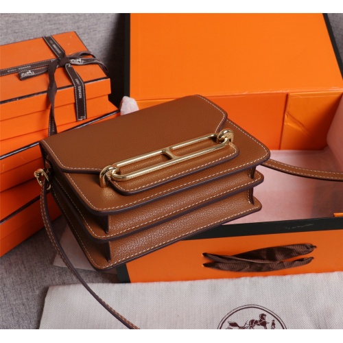 Replica Hermes AAA Quality Messenger Bags For Women #1175015 $115.00 USD for Wholesale