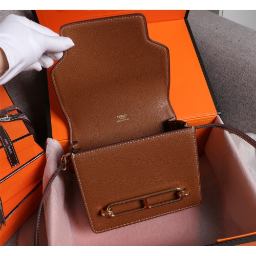 Replica Hermes AAA Quality Messenger Bags For Women #1175015 $115.00 USD for Wholesale