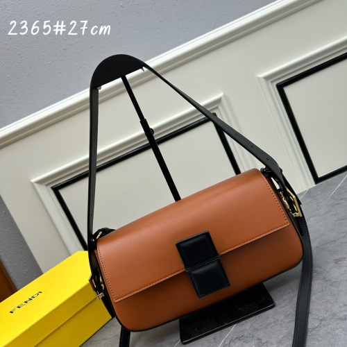 Fendi AAA Quality Shoulder Bags For Women #1175382 $122.00 USD, Wholesale Replica Fendi AAA Quality Shoulder Bags