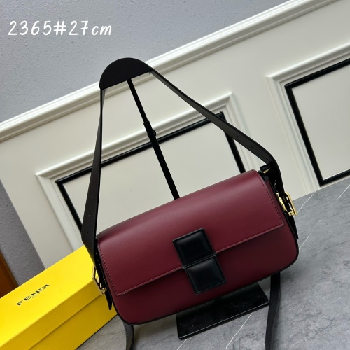 Fendi AAA Quality Shoulder Bags For Women #1175383 $122.00 USD, Wholesale Replica Fendi AAA Quality Shoulder Bags