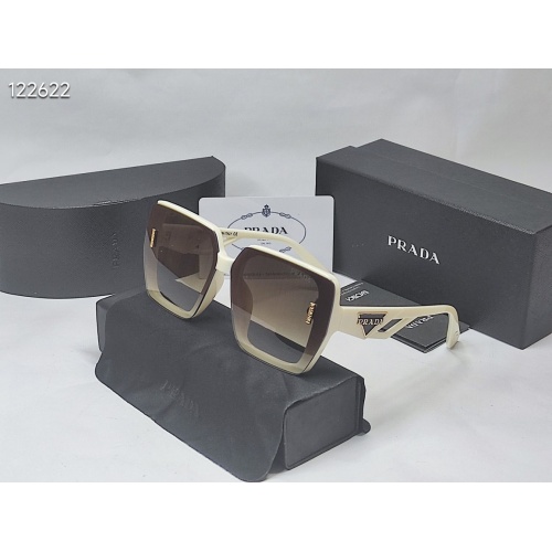 Prada Sunglasses #1175593 $25.00 USD, Wholesale Replica Prada Sunglasses