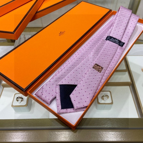 Replica Hermes Necktie For Men #1176699 $40.00 USD for Wholesale